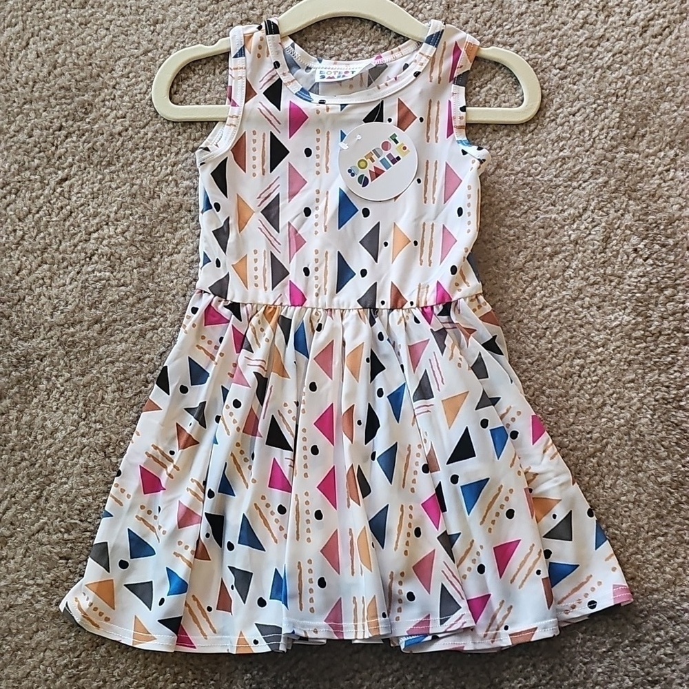 Dot Dot Smile Tank Dress Geometric Triangle Size 12 24 Months